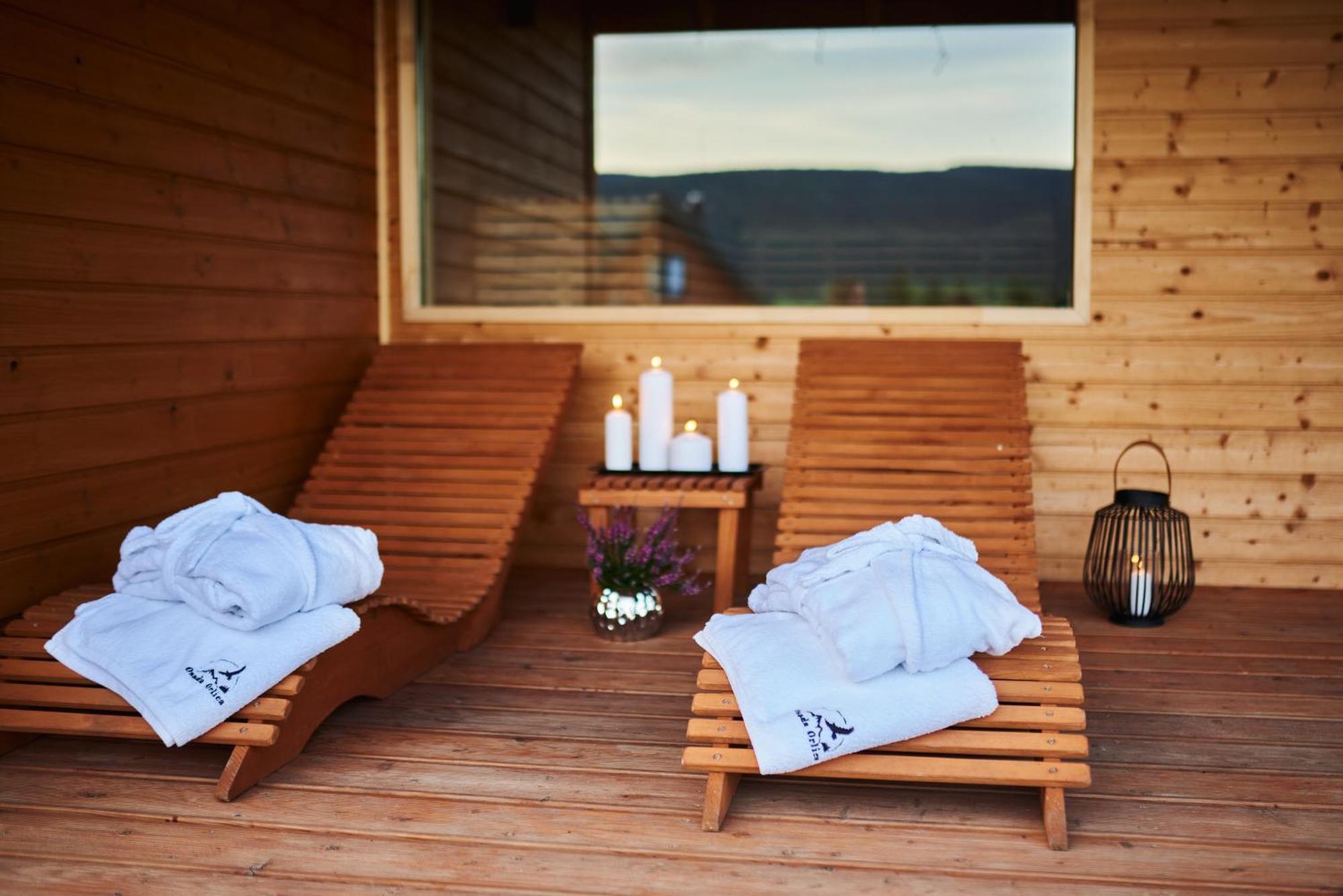 Osada Orlica Klimatyczne Domki Z Widokiem Na Gory I Termalnym Spa Sauna Jacuzzi 4 Km Od Zieleniec Ski Arena Lasowka Екстериор снимка