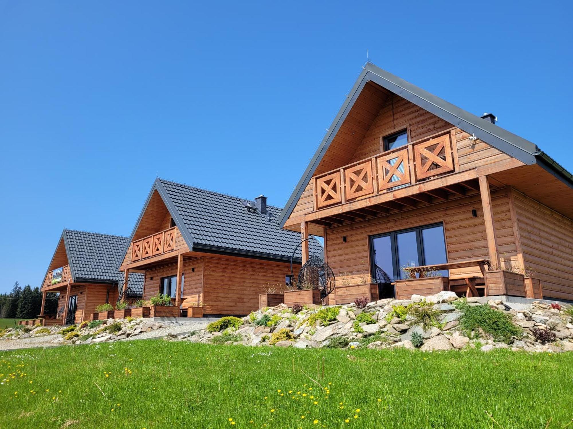 Osada Orlica Klimatyczne Domki Z Widokiem Na Gory I Termalnym Spa Sauna Jacuzzi 4 Km Od Zieleniec Ski Arena Lasowka Екстериор снимка