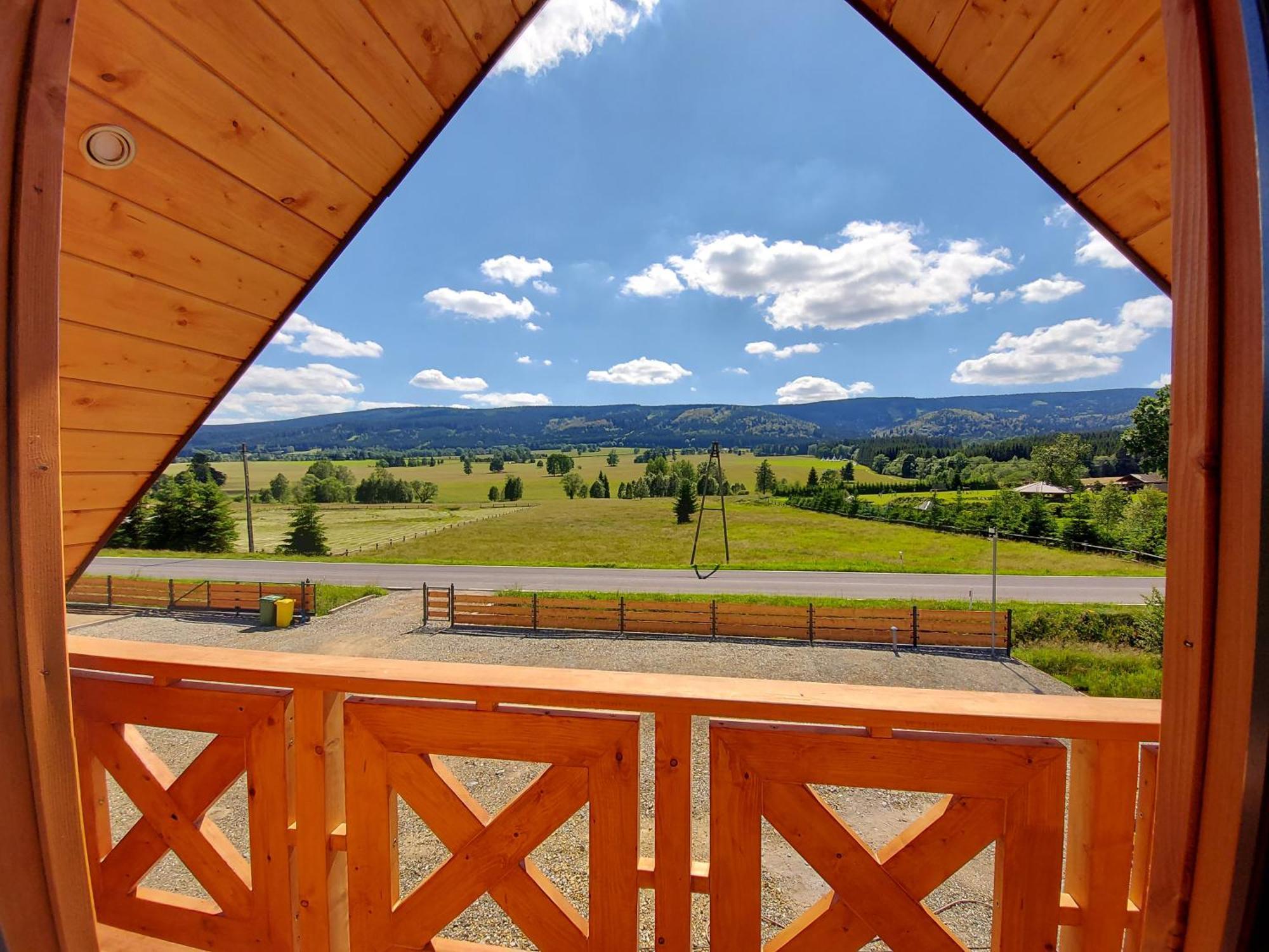 Osada Orlica Klimatyczne Domki Z Widokiem Na Gory I Termalnym Spa Sauna Jacuzzi 4 Km Od Zieleniec Ski Arena Lasowka Екстериор снимка